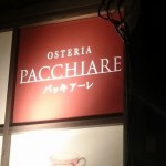 OSTERIA　PACCHIARE（オステリア パッキアーレ）